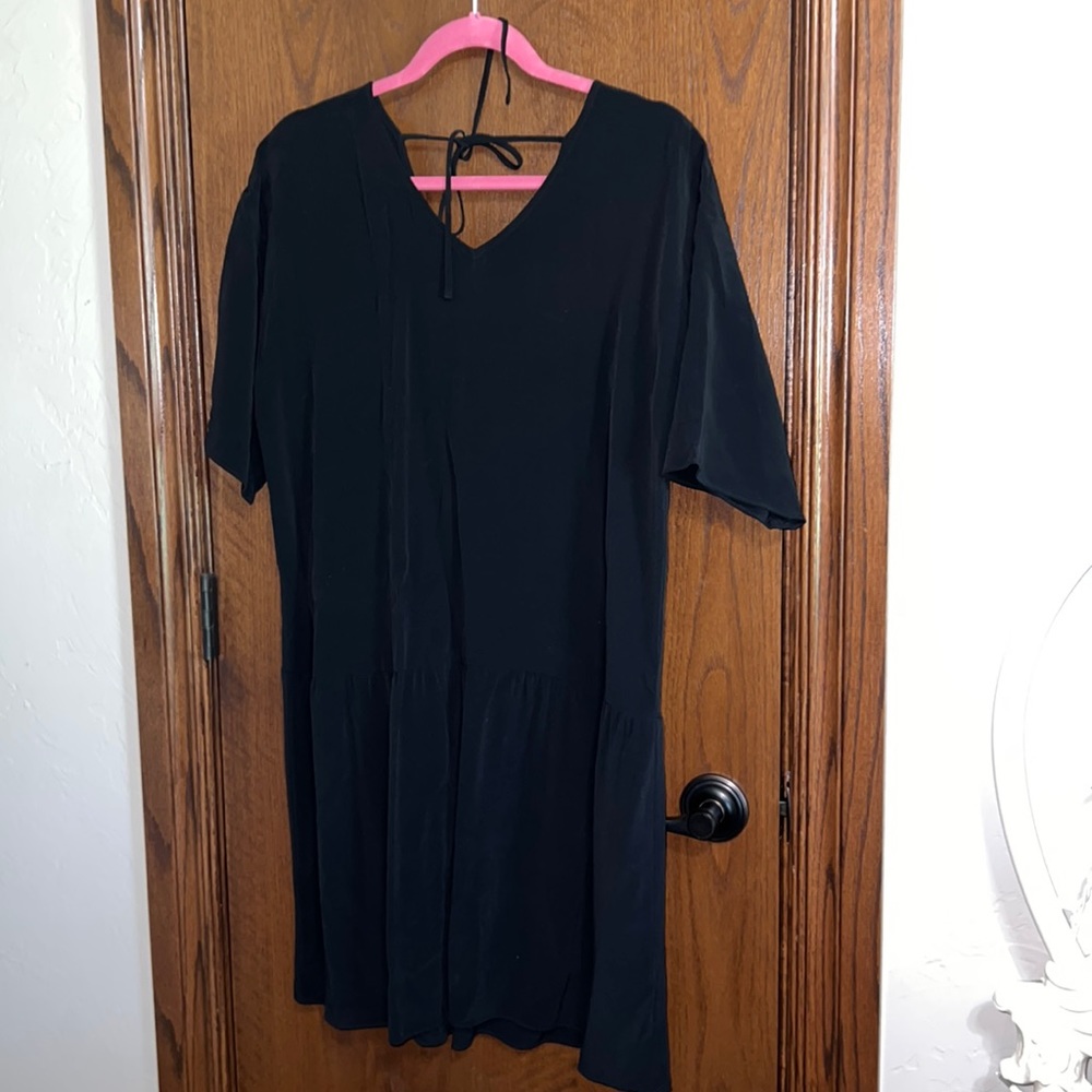Eileen Fisher black dress